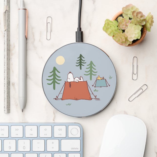 Peanuts | Snoopy & Woodstock Wireless Charger (Desk)