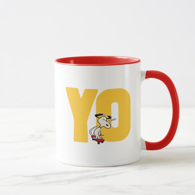 Peanuts | Snoopy YO Skateboard Mug (Right)