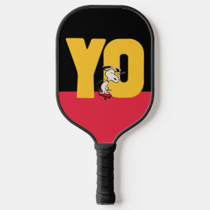Peanuts Snoopy YO Skateboard Pickleball Paddle