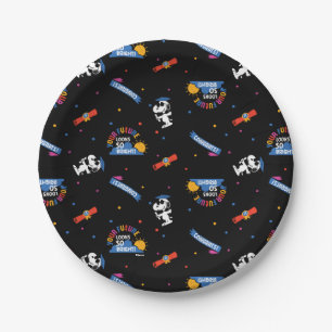 Peanuts Snoopy Your Future Looks Bright Graduation Paper Plates