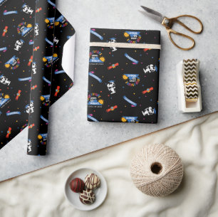 Peanuts Snoopy Your Future Looks Bright Graduation Wrapping Paper