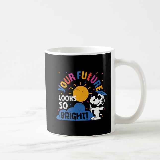 Peanuts Snoopy Your Future Looks So Bright Coffee Mug (Right)