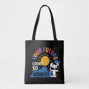 Peanuts Snoopy Your Future Looks So Bright Tote Bag