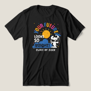 Peanuts Snoopy Your Future Looks So Bright Tri-Blend Shirt