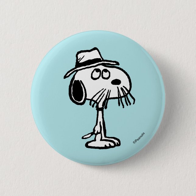 Peanuts | Snoopy's Brother Spike Button (Front)
