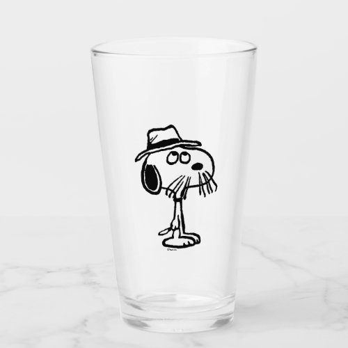 Peanuts  Snoopys Brother Spike Glass