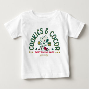Peanuts   Snoopy's Cookies & Cocoa Baby T-Shirt