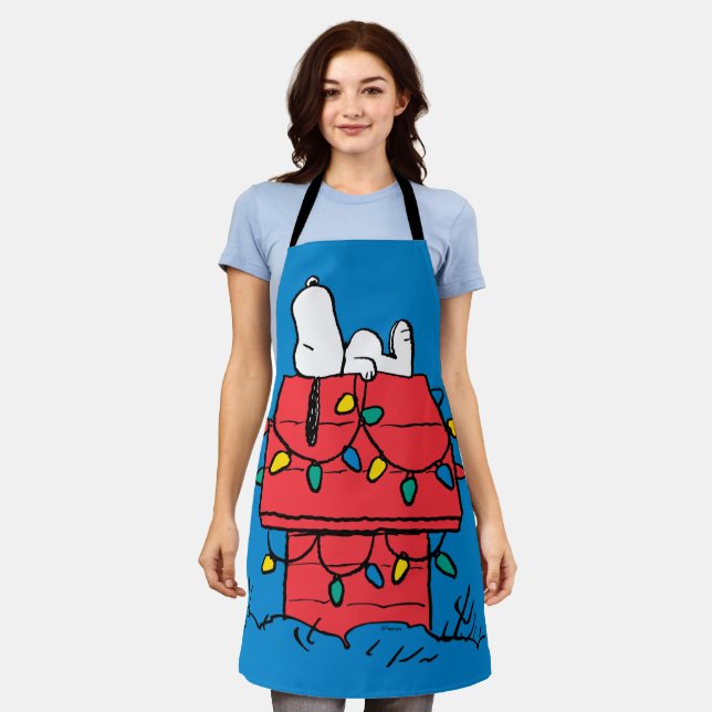Peanuts | Snoopy's Dog House With Lights Apron (Worn)