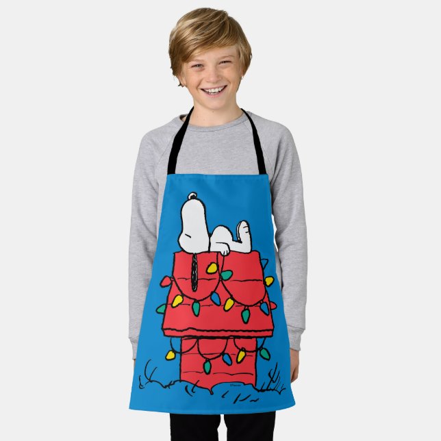 Peanuts | Snoopy's Dog House With Lights Apron (Worn)