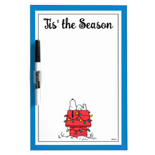 Peanuts Snoopy's Dog House With Lights Dry Erase Board