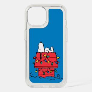 Peanuts   Snoopy's Dog House With Lights iPhone 15 Case