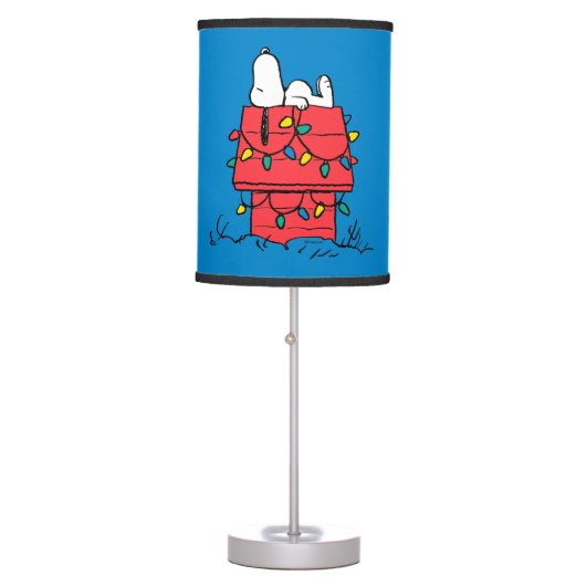 Peanuts | Snoopy's Dog House With Lights Table Lamp (Front)