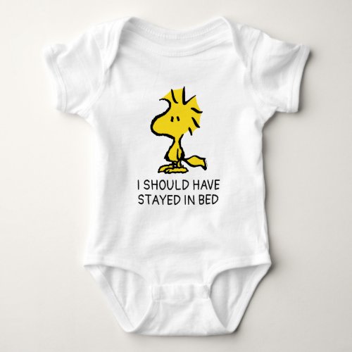 Peanuts  Snoopys Friend Woodstock Baby Bodysuit