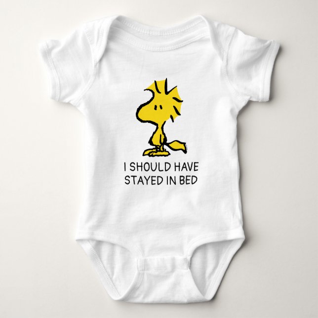 Peanuts | Snoopy's Friend Woodstock Baby Bodysuit (Front)