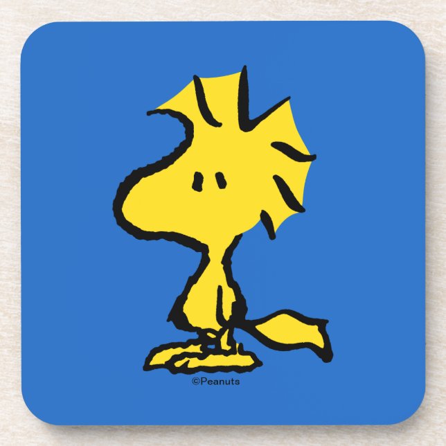 Peanuts | Snoopy's Friend Woodstock Beverage Coaster (Front)