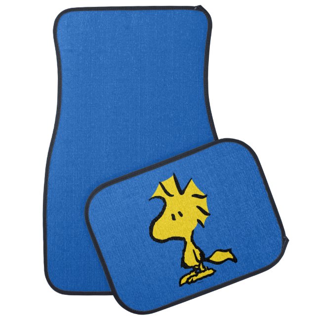 Peanuts | Snoopy's Friend Woodstock Car Floor Mat (Set)