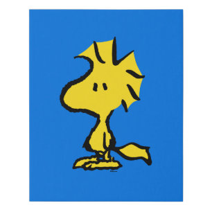 Peanuts   Snoopy's Friend Woodstock Faux Canvas Print