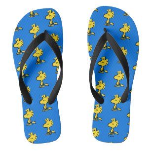 Peanuts Snoopy's Friend Woodstock Flip Flops