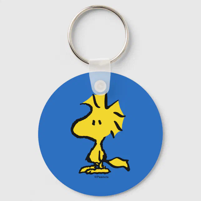 Peanuts Snoopy's Friend Woodstock Keychain Zazzle