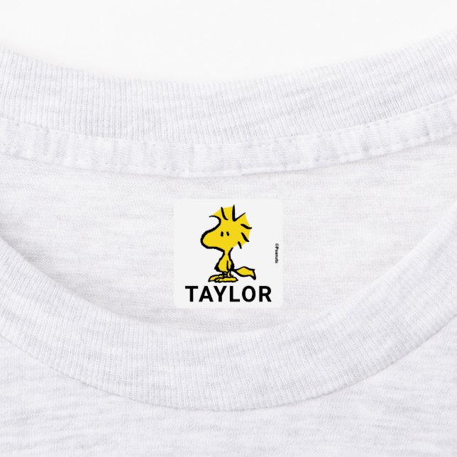 Peanuts | Snoopy's Friend Woodstock Kids' Labels (Affixed)