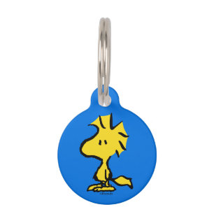 Peanut shaped dog tag top