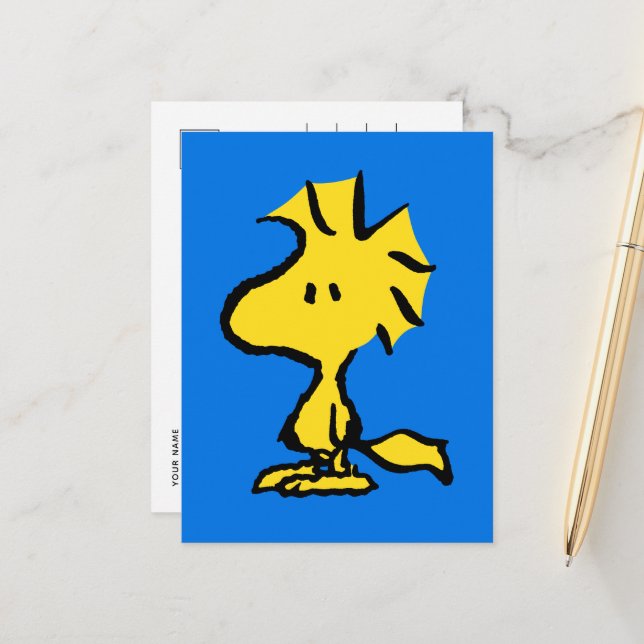 Peanuts | Snoopy's Friend Woodstock Postcard | Zazzle