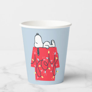 Peanuts Snoopy's Holiday Dreamer Paper Cups