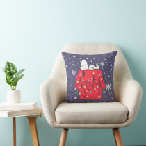Peanuts | Snoopy's Holiday Dreamer Throw Pillow
