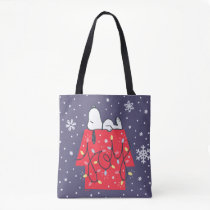 Peanuts | Snoopy's Holiday Dreamer Tote Bag