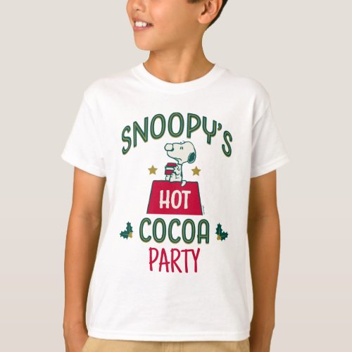 Peanuts  Snoopys Hot Cocoa T_Shirt