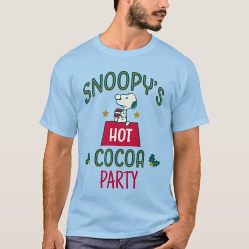 Peanuts  Snoopys Hot Cocoa T_Shirt