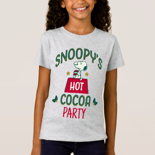 Peanuts  Snoopys Hot Cocoa T_Shirt