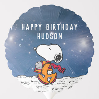 Peanuts | Space Birthday Balloon