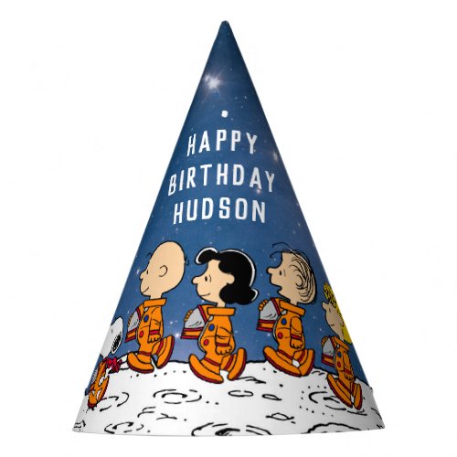 Peanuts  Space Birthday Party Hat