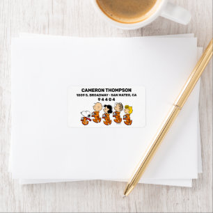 Peanuts   Space Label