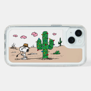 Peanuts Spike Decorates for the Holiday iPhone 15 Case