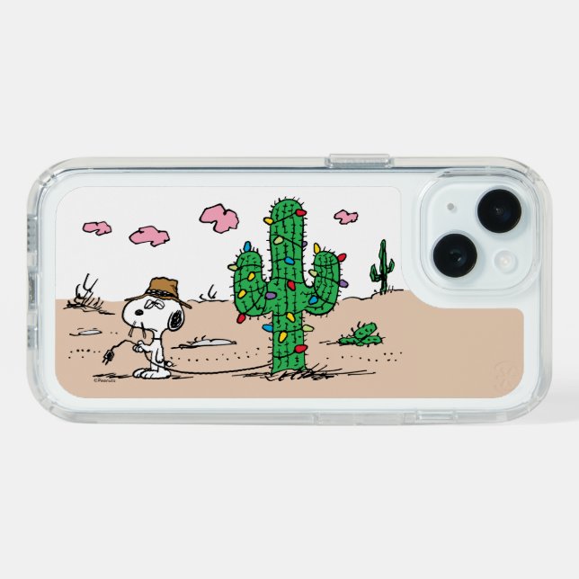 Peanuts | Spike Decorates for the Holiday Speck iPhone Case (Horz (Blue))