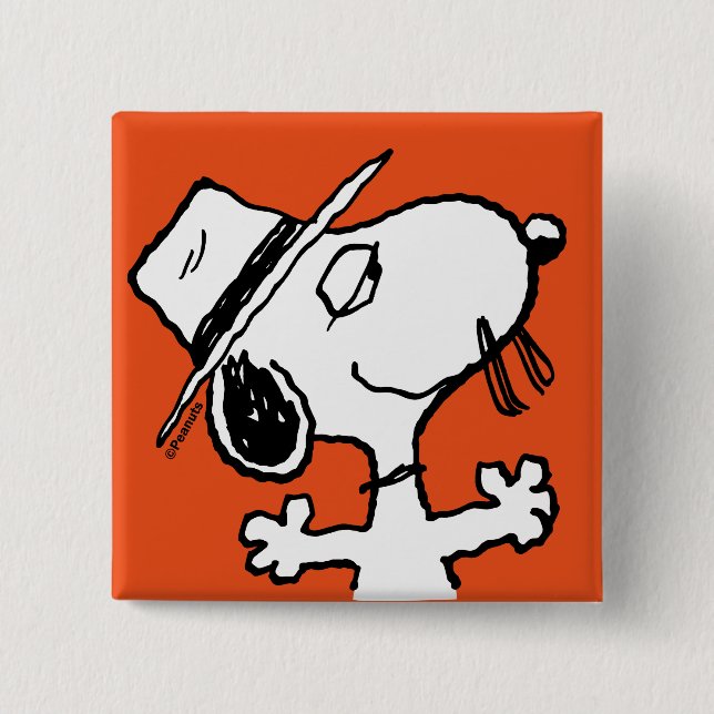 Peanuts | Spike Smiling Button (Front)