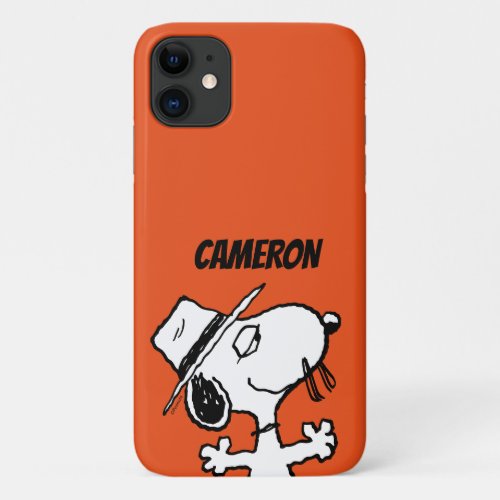 Peanuts  Spike Smiling iPhone 11 Case