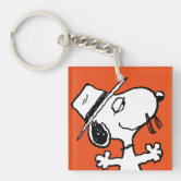 Peanuts, Snoopy Smiley Face Keychain