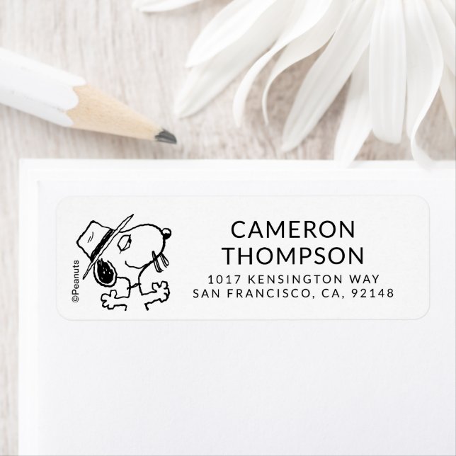 Peanuts | Spike Smiling Label (Insitu)