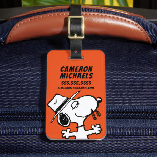 Peanuts   Spike Smiling Luggage Tag