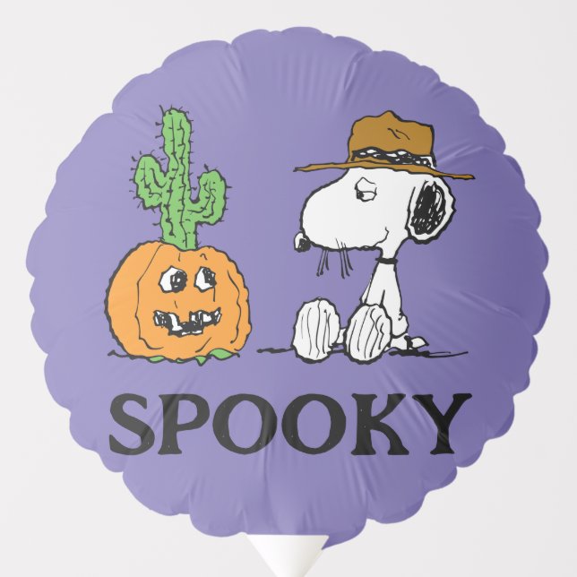 Peanuts | Spike's Desert Halloween Balloon (Front)