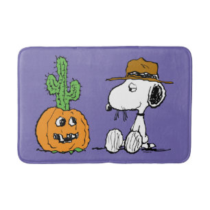 Peanuts Spike's Desert Halloween Bath Mat