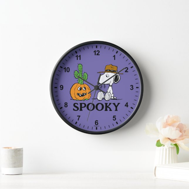Peanuts | Spike's Desert Halloween Clock (Home)
