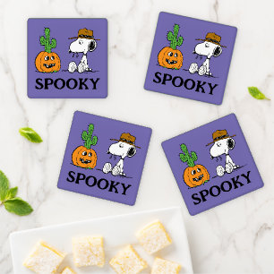 Peanuts Spike's Desert Halloween Coaster Set