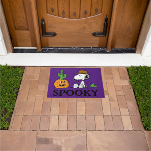 Peanuts Spike's Desert Halloween Doormat
