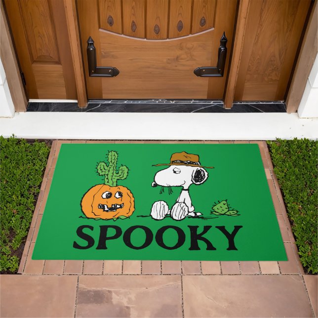 Peanuts | Spike's Desert Halloween Doormat (Outdoor)