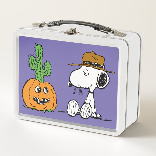 Peanuts | Spike's Desert Halloween Metal Lunch Box (Front)