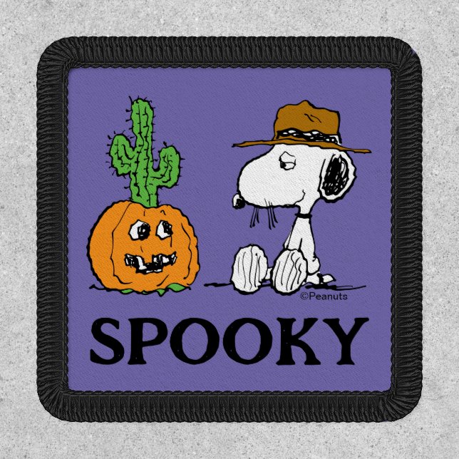 Peanuts | Spike's Desert Halloween Patch (Front)